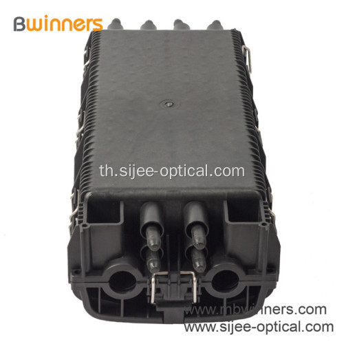 24 Core 96 Core Telecom Inline กันน้ำประกบกันใยแก้วนำแสงปิด